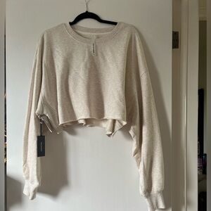Aritzia The Constant Cropped Sweater